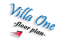 Villa One floor plan